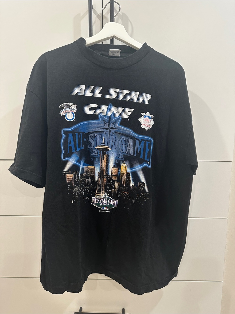 All Star Game 2001 Black Graphic Tee